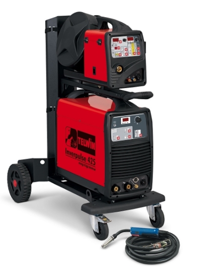 Obrázok z Zváračka CO2 - Zvárací invertor CO2 Telwin Inverpulse 425 MIG-TIG-MMA Telwin