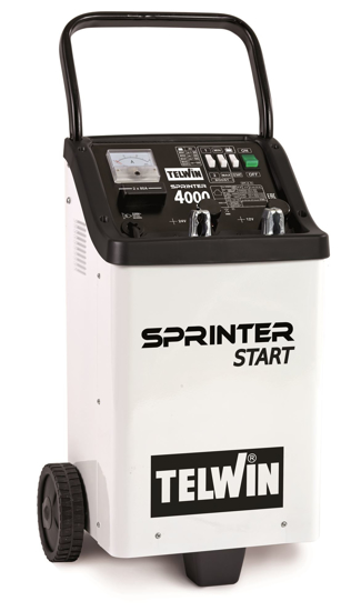 Obrázok z Štartovací vozík s nabíjačkou Sprinter 4000 Štart Telwin