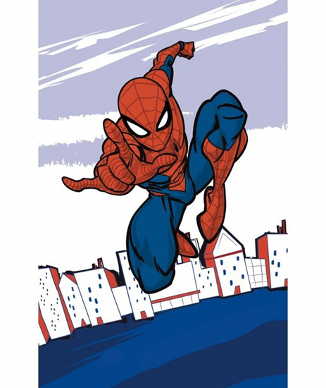 Obrázok z Dětský ručník Spider Man Super Hero 30x50 cm