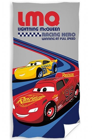 Obrázok z Osuška Cars 3 Blesk McQueen Racing Hero 70x140 cm